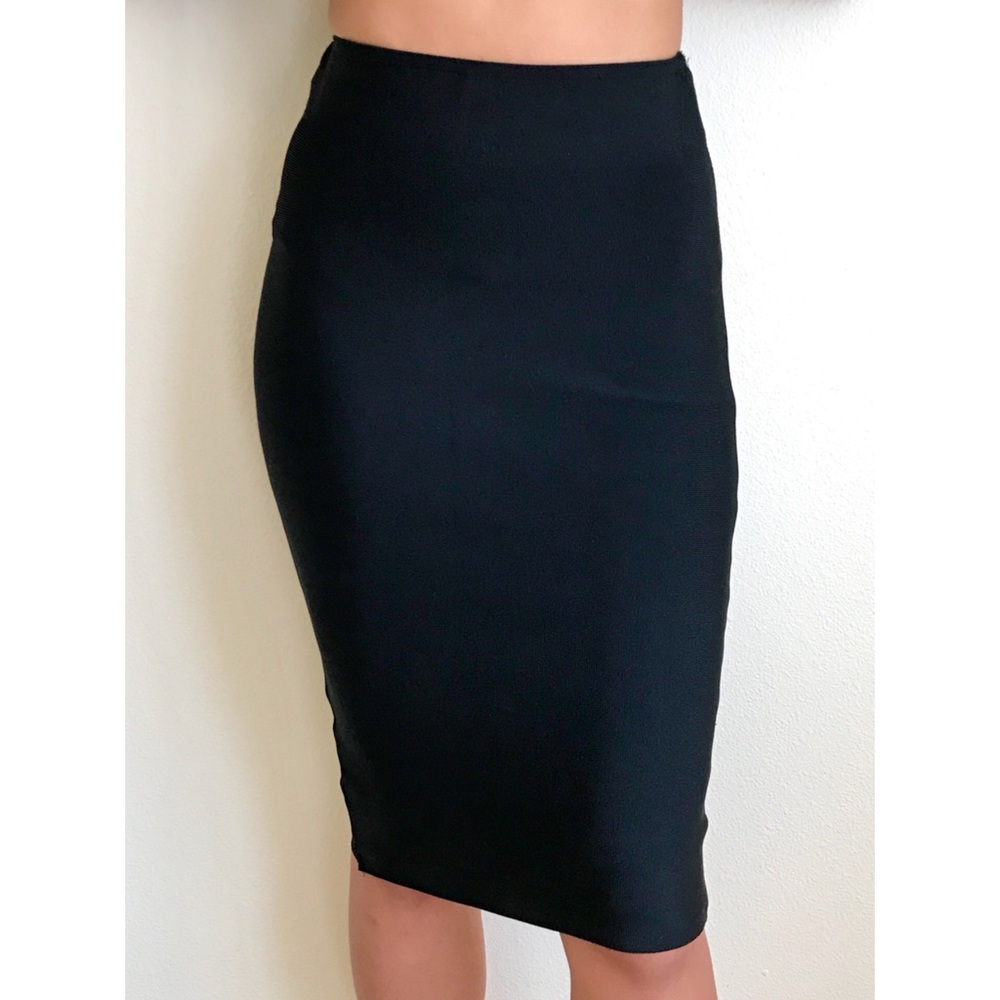 Black Midi Skirt